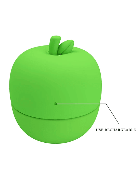 Vibrador Masajeador Secreto de Manzana Verde 1