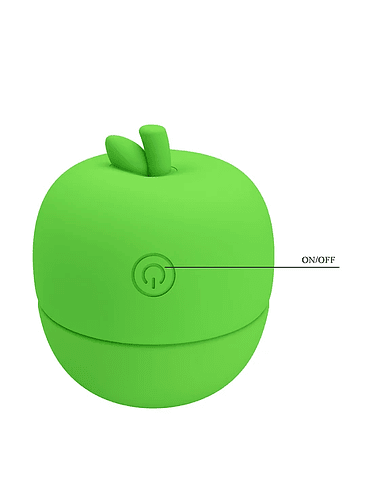 Vibrador Masajeador Secreto de Manzana Verde 3