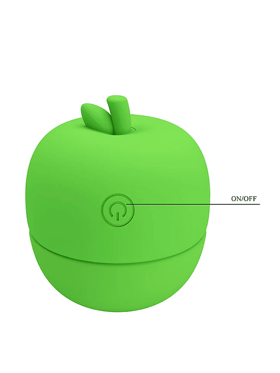 Vibrador Masajeador Secreto de Manzana Verde 3