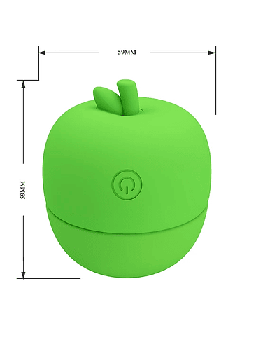 Vibrador Masajeador Secreto de Manzana Verde 4