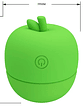 Vibrador Masajeador Secreto de Manzana Verde - thumbnail 4