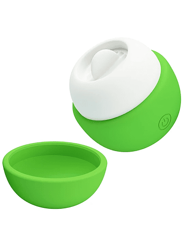 Vibrador Masajeador Secreto de Manzana Verde 5