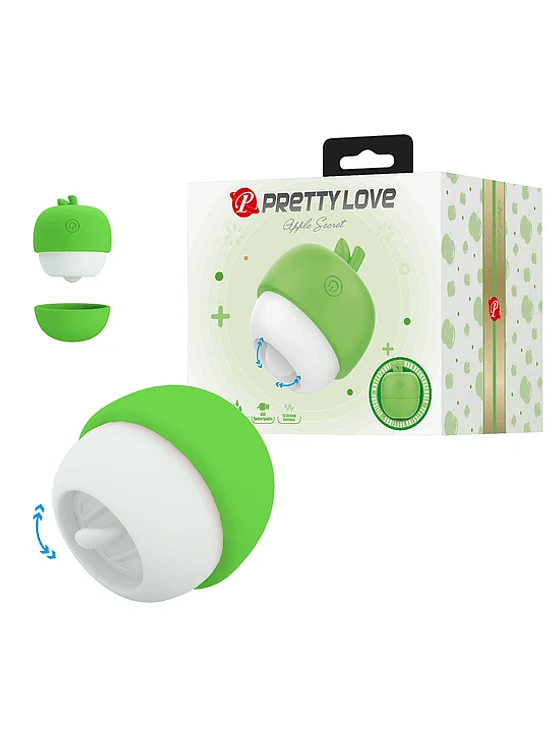 Vibrador Masajeador Secreto de Manzana Verde 6