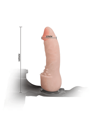 Arnés con Dildo realistico PVC 2