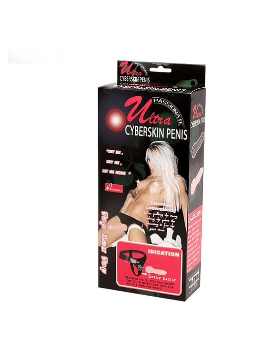 Arnés con Dildo realistico PVC 5