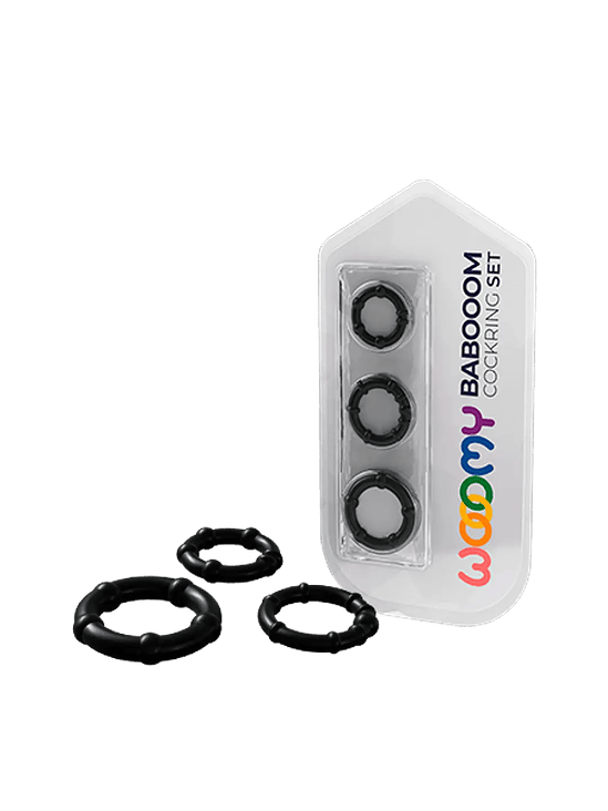 Set de 3 Anillos peneanos Wooomy Babooom 3