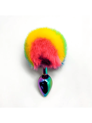 Plug Anal Metálico Multicolor Wooomy Filippi 1