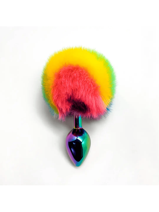 Plug Anal Metálico Multicolor Wooomy Filippi 1