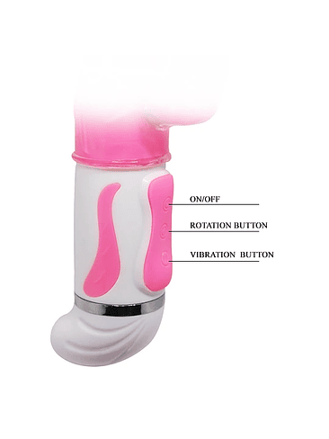 Fascination Vibrador 12 Speed con rotación 2