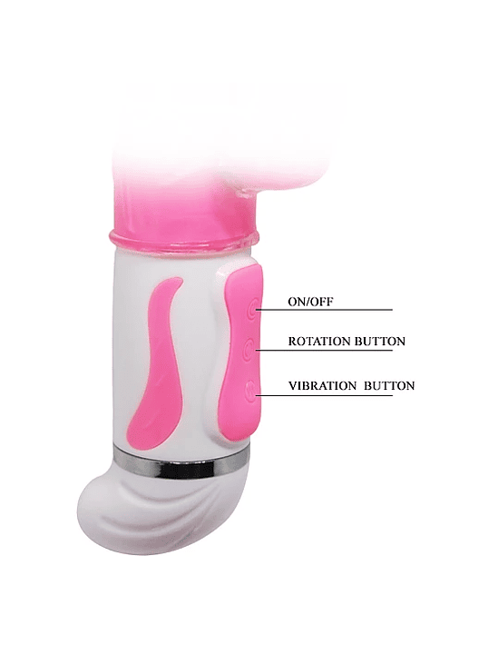 Fascination Vibrador 12 Speed con rotación 2