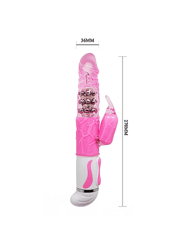 Fascination Vibrador 12 Speed con rotación 3