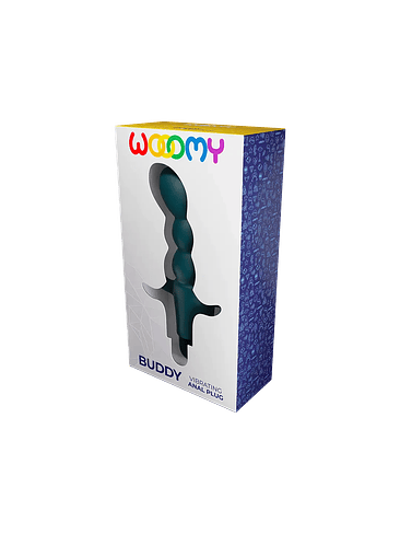 Plug Anal Vibrador Wooomy Buddy 6