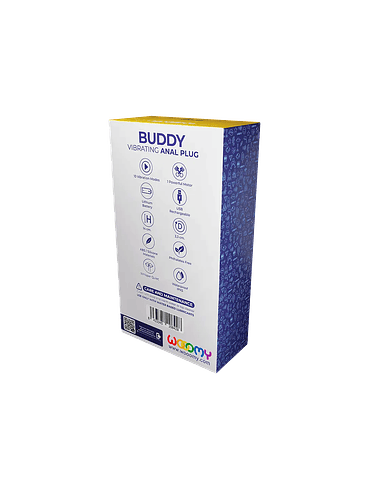 Plug Anal Vibrador Wooomy Buddy 7