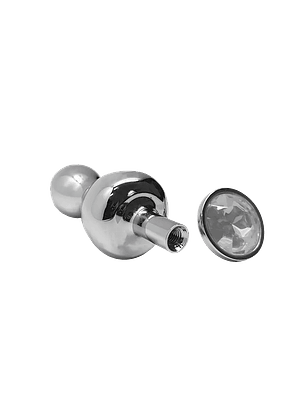 Plug Anal Metálico Wooomy Lollypop