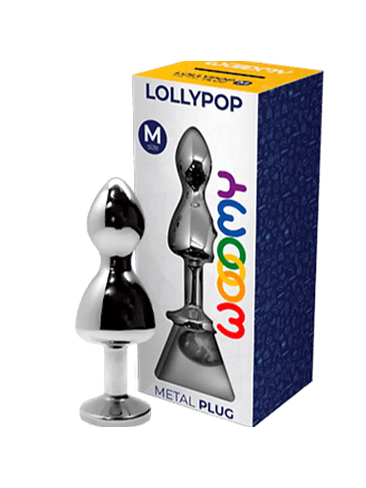 Plug Anal Metálico Wooomy Lollypop 3
