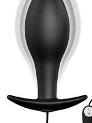 Vibrador Plug Anal c/Control