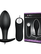 Vibrador Plug Anal c/Control - Miniatura 2
