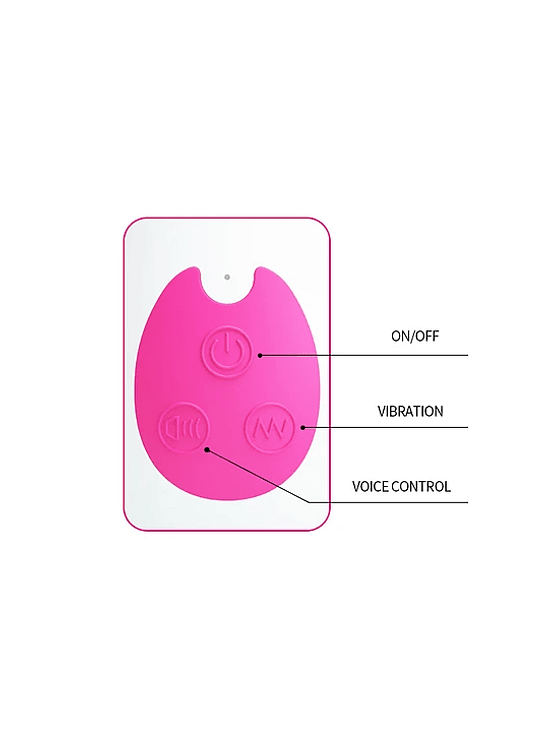 Vibrador Vincent (por voz) recargable 3