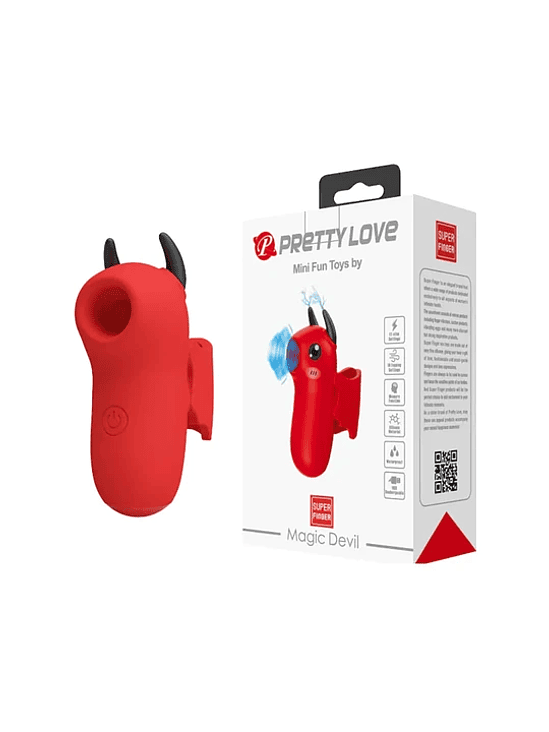 Vibrador de Dedo con Succión y Electroestimulación 5