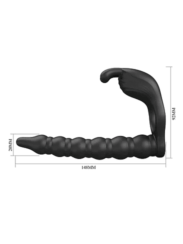 Anillo Vibrador Doble Penetración BLACKNEY 1