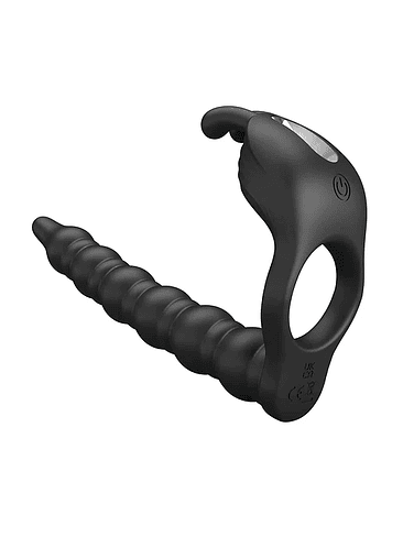Anillo Vibrador Doble Penetración BLACKNEY 3