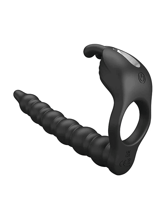 Anillo Vibrador Doble Penetración BLACKNEY 3