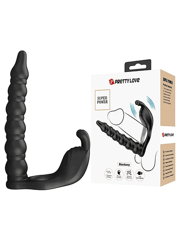 Anillo Vibrador Doble Penetración BLACKNEY 5