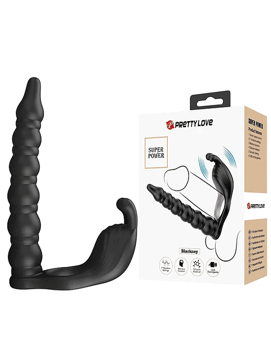 Anillo Vibrador Doble Penetración BLACKNEY 5