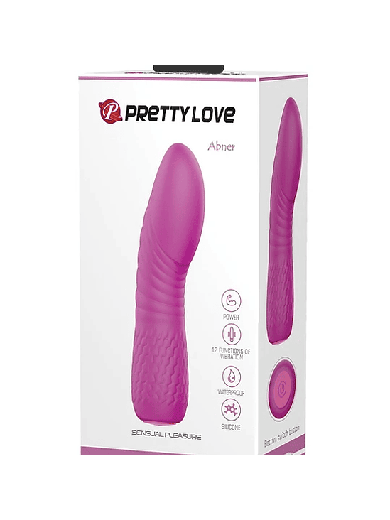 Abner Vibrador Pequeño Recargable (ROSADO) 3