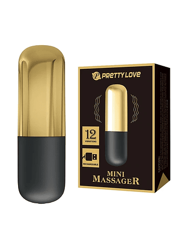 Bala Vibradora Mini Massager Recargable 3