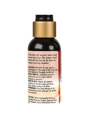 Lubricante a Base de Agua Cálido Heat Wave 1