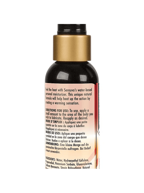 Lubricante a Base de Agua Cálido Heat Wave 1
