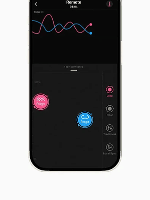 Dildo Vibrador Strapless C/APP LAPIS LOVENSE