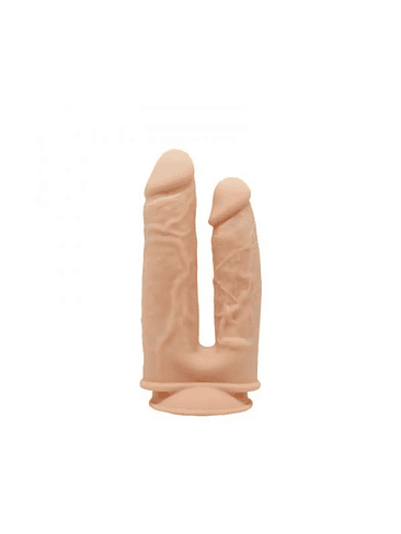 Dildo Realístico Doble Modelo 1 Color Piel 7