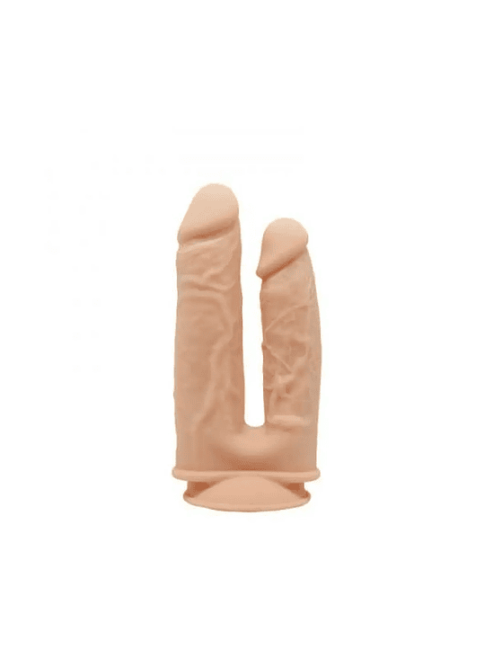 Dildo Realístico Doble Modelo 1 Color Piel 7