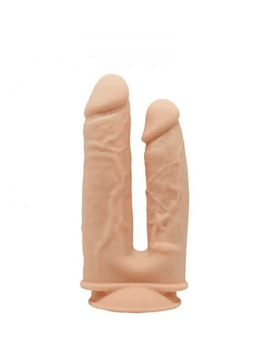 Dildo Realístico Doble Modelo 1 Color Piel 7