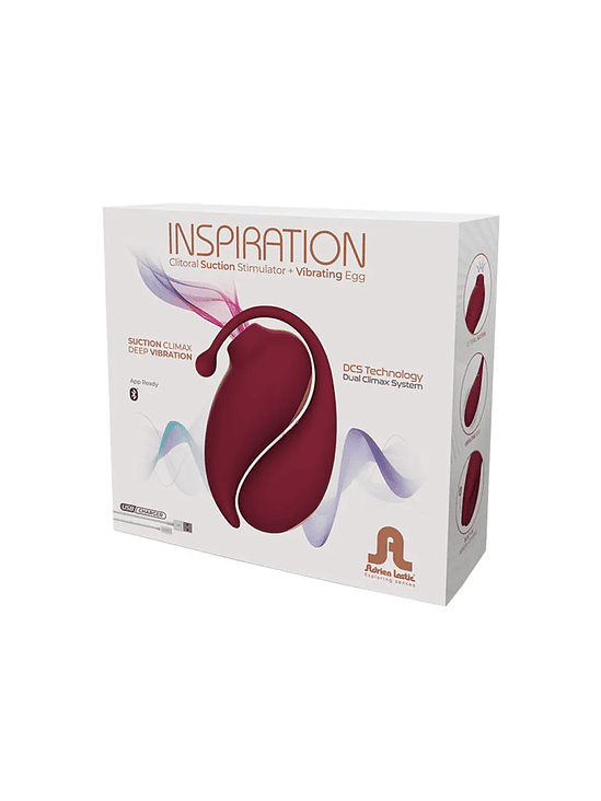 Succionador y Huevo Vibrador Inspiration 6