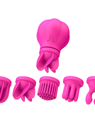 Vibrador 5 Cabezales Caress 5