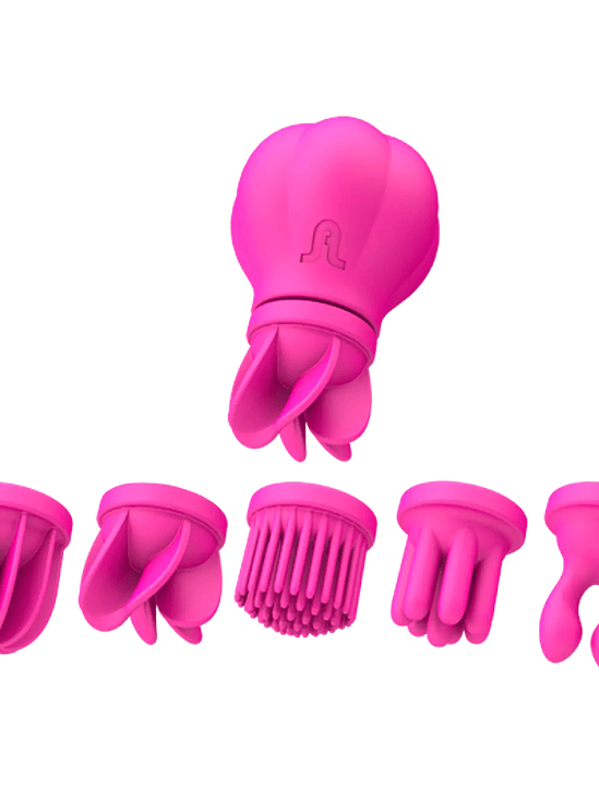 Vibrador 5 Cabezales Caress 5