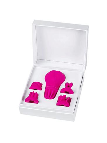 Vibrador 5 Cabezales Caress 6