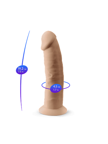 Dildo Realístico Modelo 2 7,5