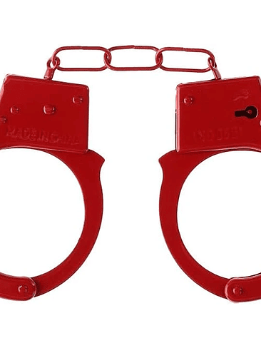 Esposas Metálicas Rojas Shots 2
