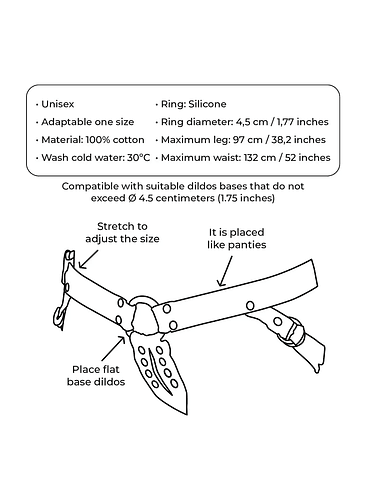 Arnés Lastic Strapon 5