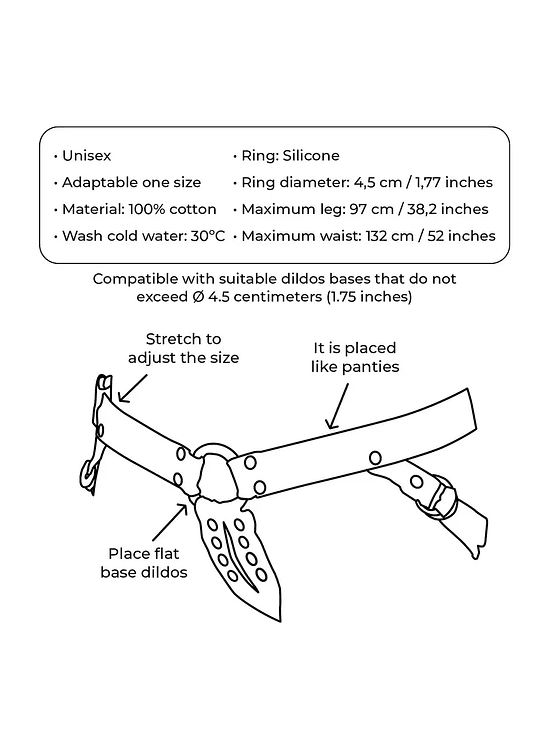 Arnés Lastic Strapon 5