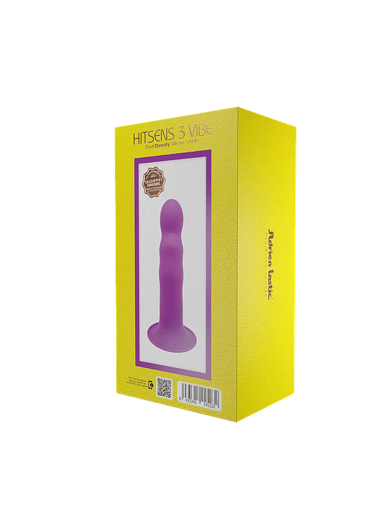 Dildo Vibrador Hitsens 3 Vibe Purple Recargable 4