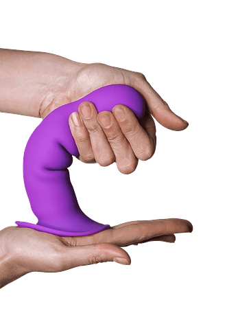 Dildo Vibrador Hitsens 3 Vibe Purple Recargable 5