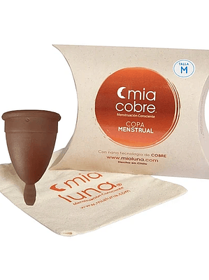 Copita Menstrual Mia Luna Cobre
