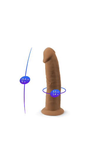 Dildo Realístico Silex D Modelo 2 6