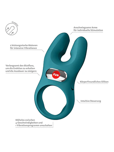 Anillo Vibrador Fun Factory NOS PRO 3