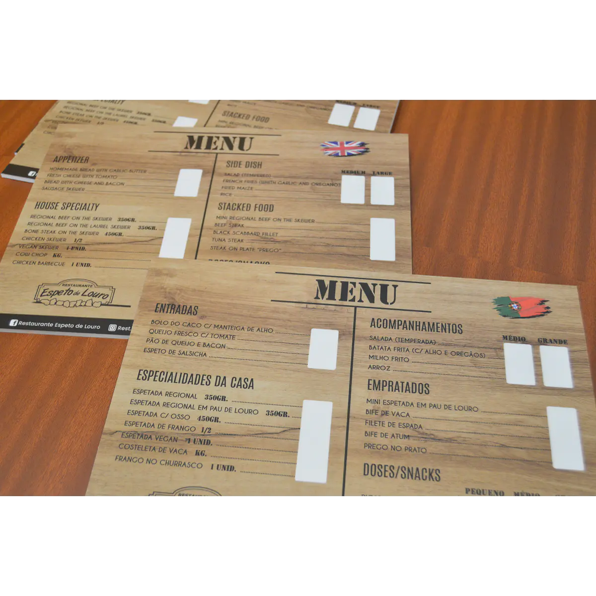 Menus